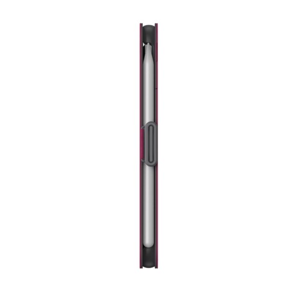 Speck Balance Folio - Etui iPad mini 6 (2021) z powłoką MICROBAN (Very Berry Red Slate Grey)