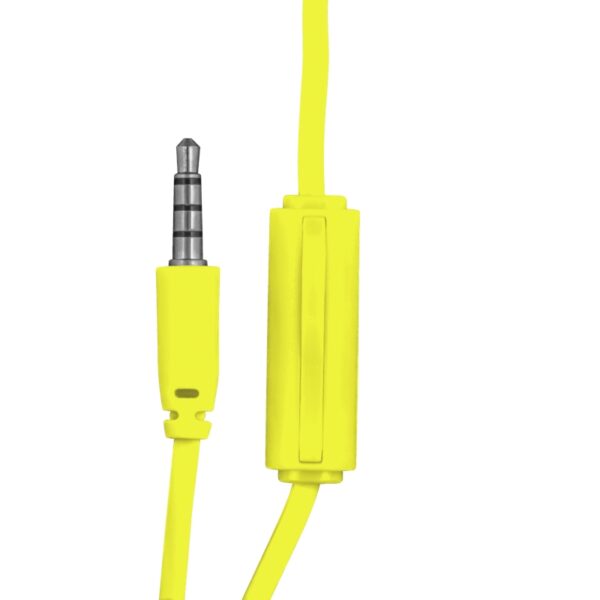 Trust Nano - Składane sluchawki nauszne przewodowe (żółty)