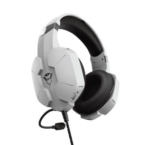 Trust GXT 323W Carus - Słuchawki dla graczy (biały)