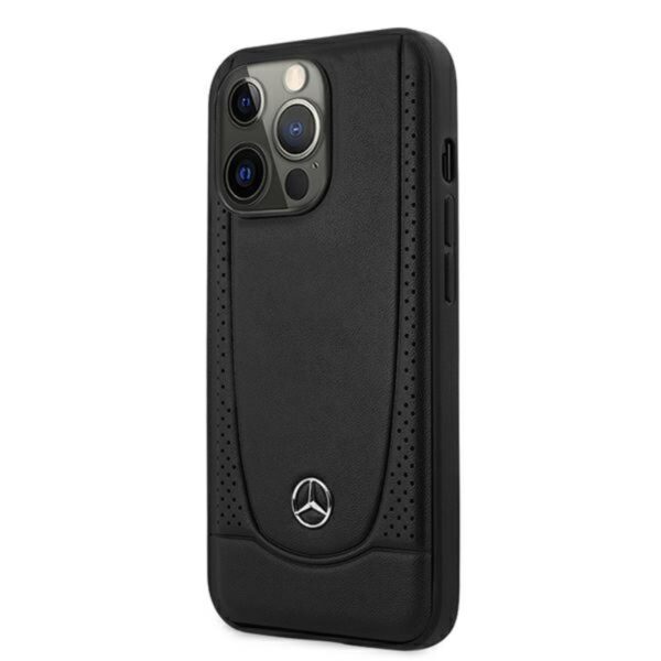 Mercedes Leather Urban - Etui iPhone 13 Pro (czarny)
