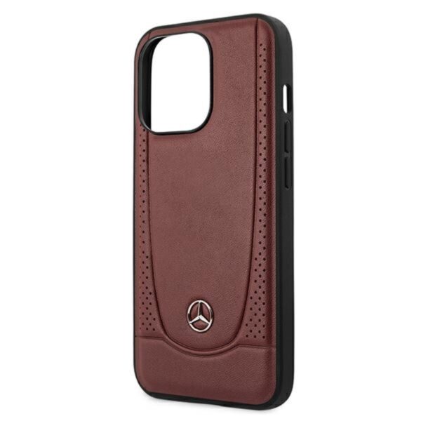 Mercedes Leather Urban - Etui iPhone 13 Pro (czerwony)