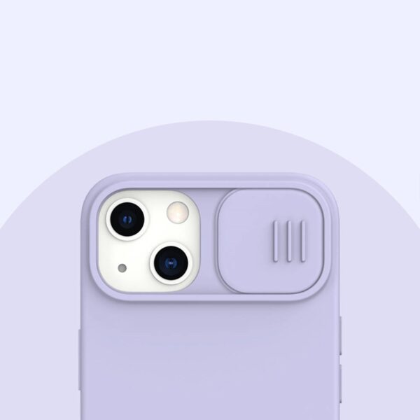 Nillkin CamShield Silky Magnetic - Etui Apple iPhone 13 z osłoną aparatu (Elegant Black)