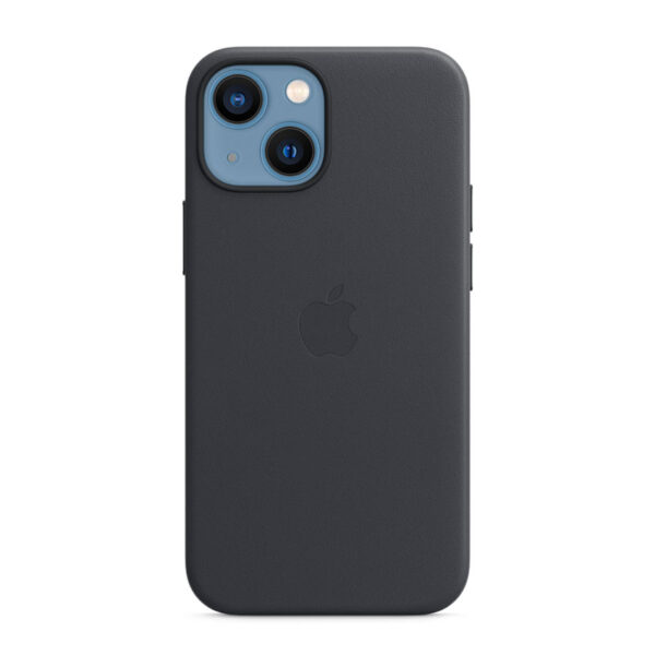 Apple Leather Case - Skórzane etui z MagSafe do iPhone 13 mini (północ)