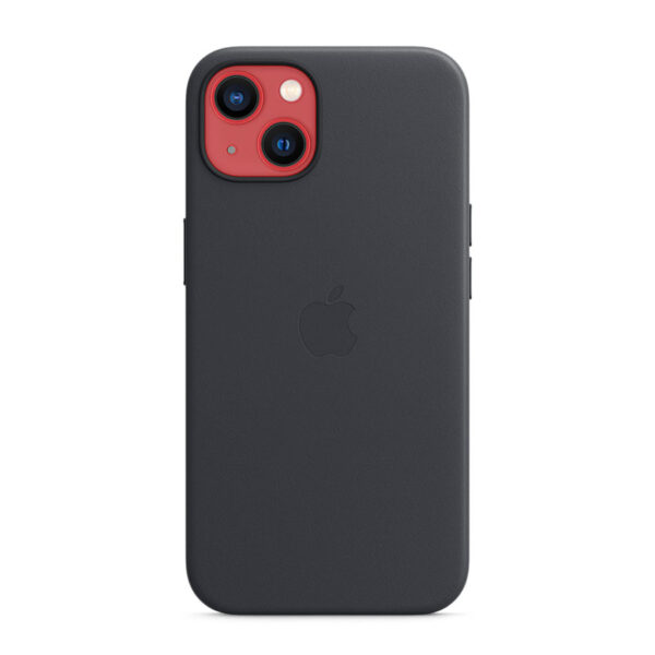 Apple Leather Case - Skórzane etui z MagSafe do iPhone 13 (północ)
