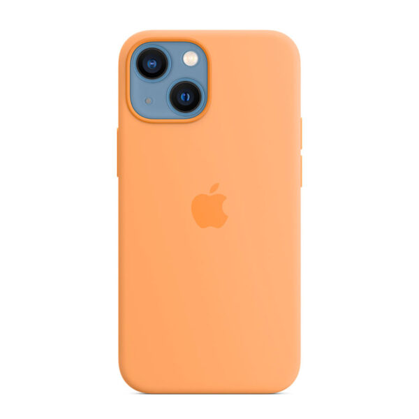 Apple Silicone Case - Silikonowe etui z MagSafe do iPhone 13 mini (miodowy)