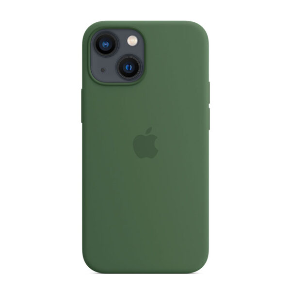 Apple Silicone Case - Silikonowe etui z MagSafe do iPhone 13 mini (koniczyna)