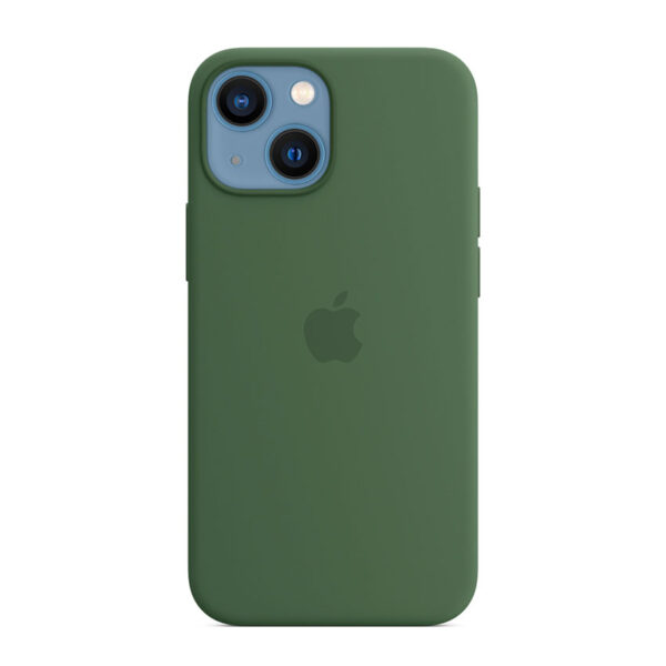 Apple Silicone Case - Silikonowe etui z MagSafe do iPhone 13 mini (koniczyna)