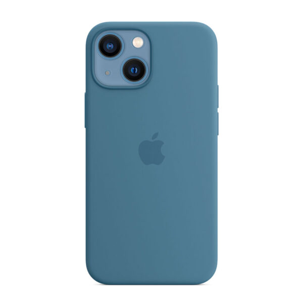 Apple Silicone Case - Silikonowe etui z MagSafe do iPhone 13 mini (zielonomodry)