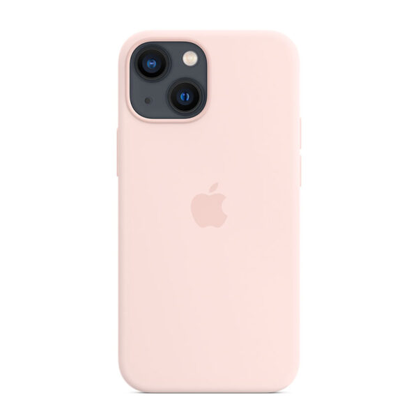 Apple Silicone Case - Silikonowe etui z MagSafe do iPhone 13 mini (kredowy róż)