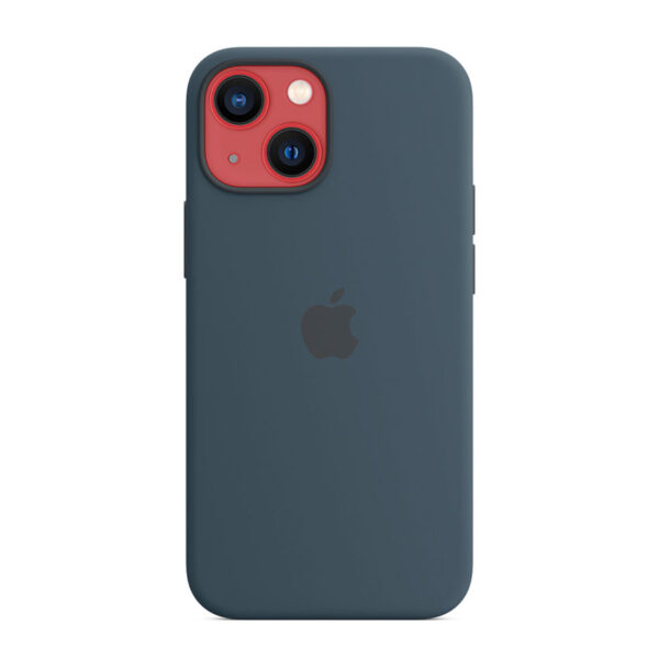 Apple Silicone Case - Silikonowe etui z MagSafe do iPhone 13 mini (błękitna toń)