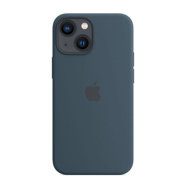 Apple Silicone Case - Silikonowe etui z MagSafe do iPhone 13 mini (błękitna toń)