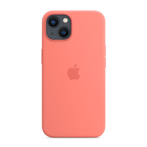 Apple Silicone Case - Silikonowe etui z MagSafe do iPhone 13 (róż pomelo)