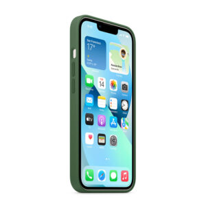 Apple Silicone Case - Silikonowe etui z MagSafe do iPhone 13 (koniczyna)