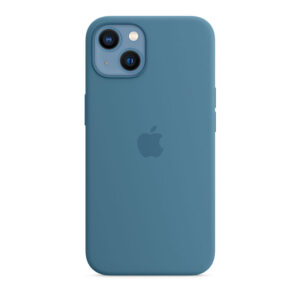 Apple Silicone Case - Silikonowe etui z MagSafe do iPhone 13 (zielonomodry)