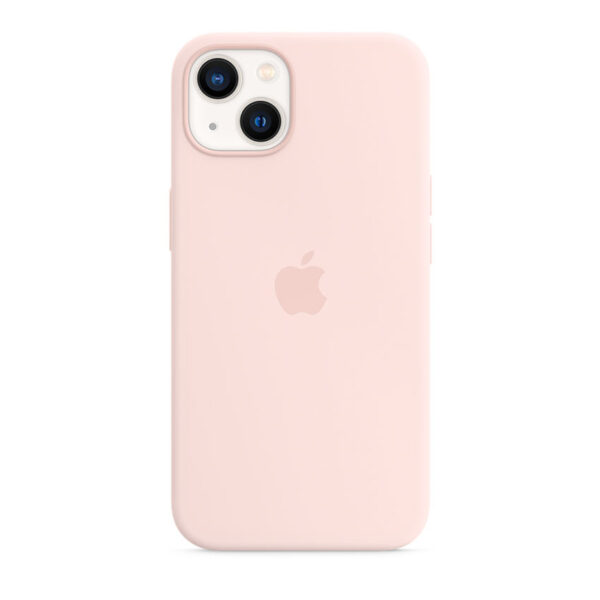 Apple Silicone Case - Silikonowe etui z MagSafe do iPhone 13 (kredowy róż)