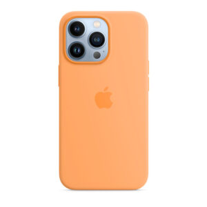 Apple Silicone Case - Silikonowe etui z MagSafe do iPhone 13 Pro (miodowy)