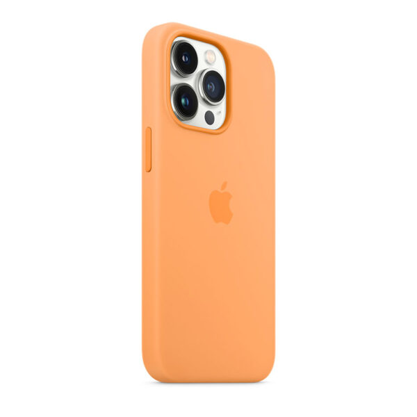 Apple Silicone Case - Silikonowe etui z MagSafe do iPhone 13 Pro (miodowy)