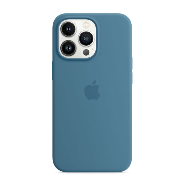 Apple Silicone Case - Silikonowe etui z MagSafe do iPhone 13 Pro (zielonomodry)
