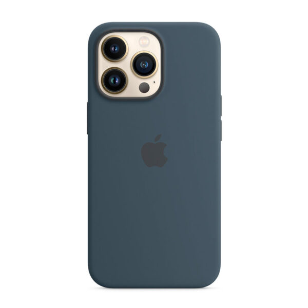 Apple Silicone Case - Silikonowe etui z MagSafe do iPhone 13 Pro (błękitna toń)