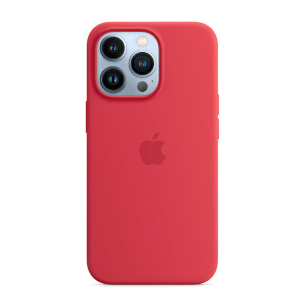 Apple Silicone Case - Silikonowe etui z MagSafe do iPhone 13 Pro ((PRODUCT)RED)
