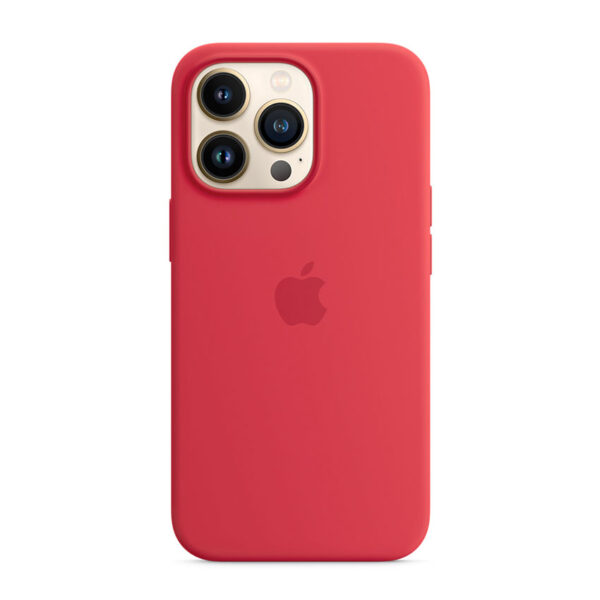 Apple Silicone Case - Silikonowe etui z MagSafe do iPhone 13 Pro ((PRODUCT)RED)