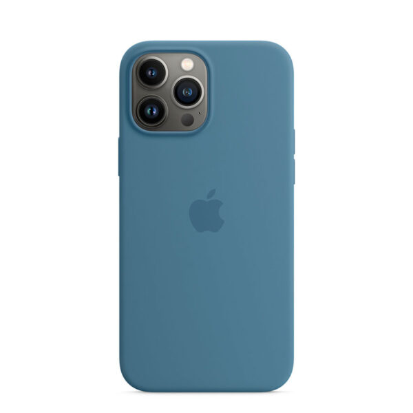 Apple Silicone Case - Silikonowe etui z MagSafe do iPhone 13 Pro Max (zielonomodry)