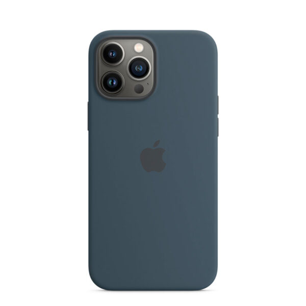 Apple Silicone Case - Silikonowe etui z MagSafe do iPhone 13 Pro Max (błękitna toń)