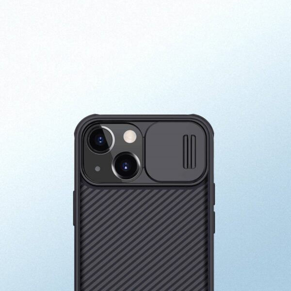 Nillkin CamShield Pro - Etui Apple iPhone 13 Mini z osłoną aparatu (Blue)