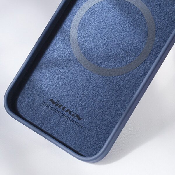Nillkin CamShield Silky Magnetic - Etui Apple iPhone 12 / 12 Pro z osłoną aparatu (Orange Pink)