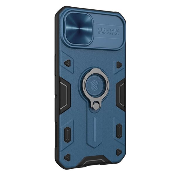 Nillkin CamShield Armor - Etui Apple iPhone 13 z osłoną aparatu (Blue)
