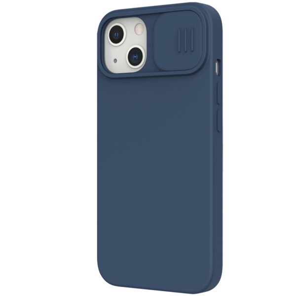 Nillkin CamShield Silky - Etui Apple iPhone 13 z osłoną aparatu (Midnight Blue)