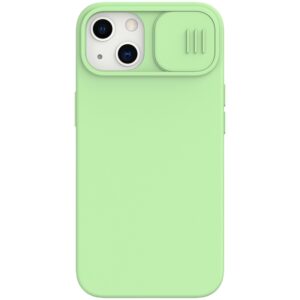 Nillkin CamShield Silky - Etui Apple iPhone 13 z osłoną aparatu (Mint Green)