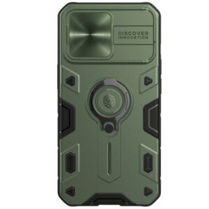 Nillkin CamShield Armor - Etui Apple iPhone 13 Pro z osłoną aparatu (Dark Green)