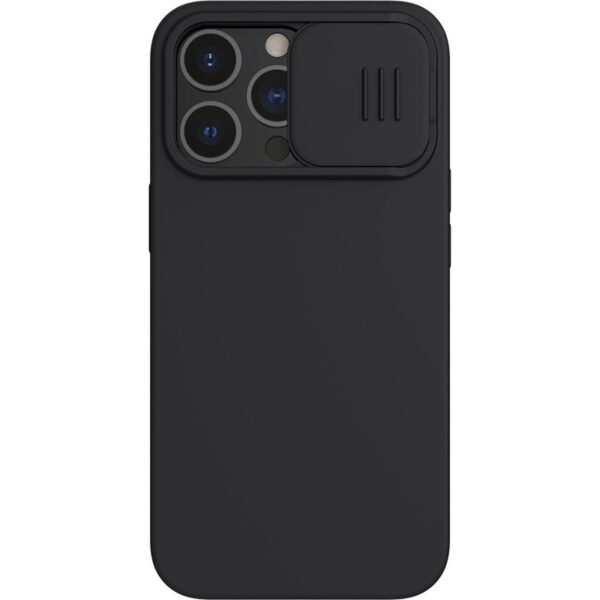 Nillkin CamShield Silky - Etui Apple iPhone 13 Pro z osłoną aparatu (Elegant Black)