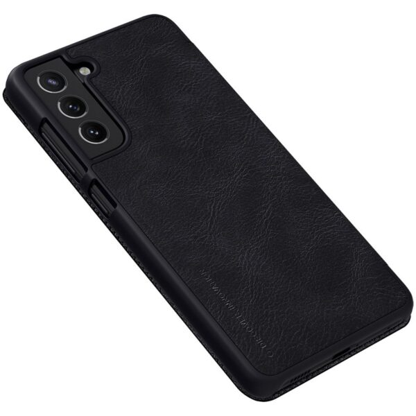 Nillkin Qin Leather Case - Etui Samsung Galaxy S21 FE (Black)