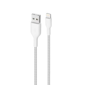 PURO Fabric Ultra Strong - Kabel w oplocie heavy duty USB-A / Lightning MFi 1