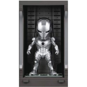 Avengres - Figurka kolekcjonerska Iron Man Mark II with Hall of Armor (srebrny)