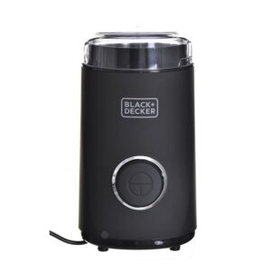 Black&Decker - Młynek elektryczny do kawy udarowy 150 W (czarny)