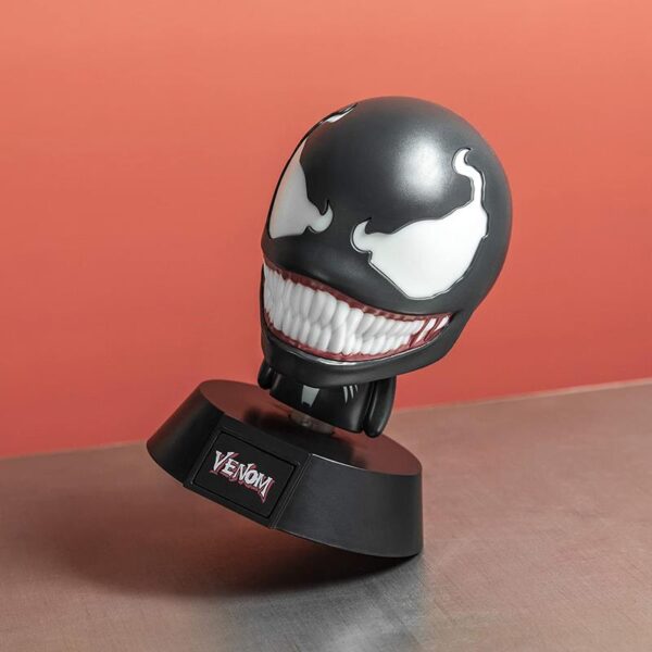 Marvel - Lampa biurkowa 3D zasilana na baterie Venom
